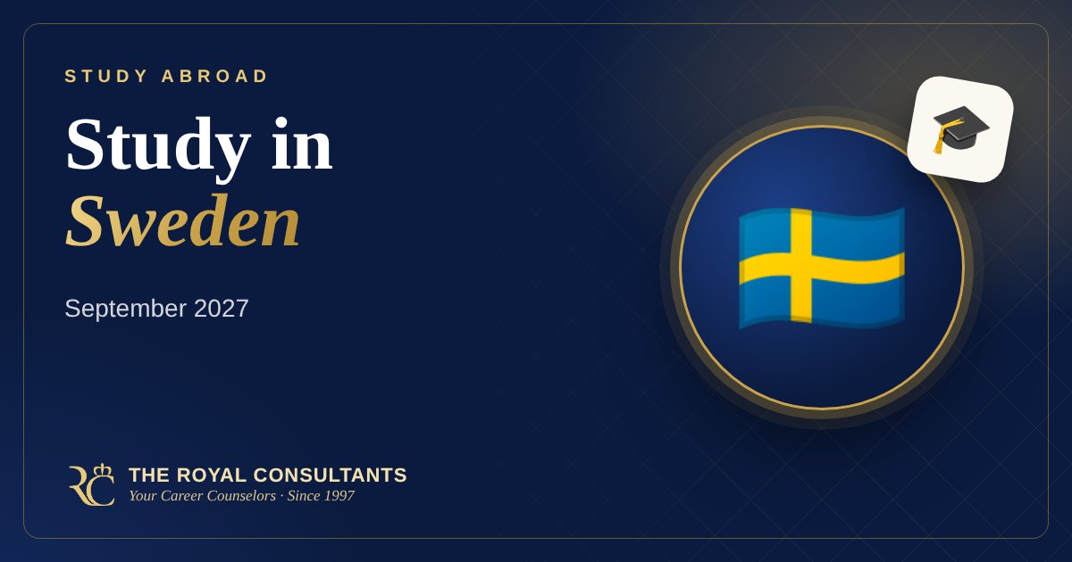 Study in Sweden from Pakistan